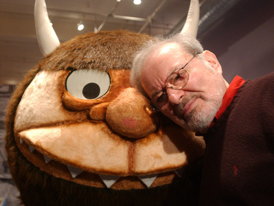 Maurice Sendak w/ a Wild Thing!
