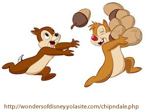Chip and Dale - Disney Characters